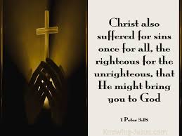Learn vocabulary, terms and more with flashcards, games and other study tools. What Does 1 Peter 3 18 Mean