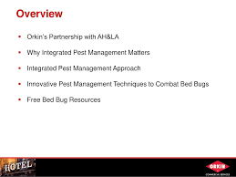 Pest management can be defined as the method of reducing or eliminating different types of unwanted creatures such as cockroaches, ants, wasps, bees, spiders some of these companies make use of insecticides for getting the job done, while others offer integrated pest management services. Ppt Treat The Cause Not The Symptom Integrated Pest Management Approach To Fighting Bed Bugs Powerpoint Presentation Id 5414400
