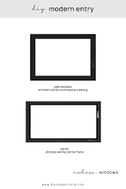 Modern Awning Windows Pella Marvin Modern Entryway Entry Design Modern Diy