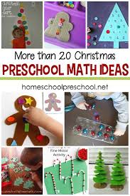 Hands On Christmas Math Activities For Preschoolers Christmas Math Activities Christmas Math Preschool Christmas Activities