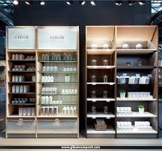 Große auswahl an mounted display. Wall Mounted Display Rack M32 Frame Gibam Shops Spa Wooden For Shops