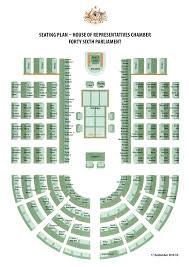 House Of Representatives Seating Plan Parliament Of Australia