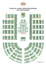 house of representatives seating plan parliament of australia