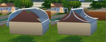 Kitchen addon with hip roof pictures. The Sims 4 Building Roofs