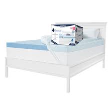 Yes, you are sleeping on a mattress that is 15 inches high. Dream Serenity Gel Memory Foam 4 Mattress Topper With Pillowtop Cooling Cover 1 Each Walmart Com Walmart Com