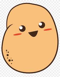 31 g fat (6 g saturated, 0 g trans) 646 mg sodium. Cartoon Potato Png Potato Cartoon Transparent Background Png Download 700x864 556995 Pngfind