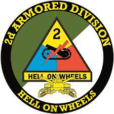 2nd Armored Division With Sabres Decal Us Army Unit Decals Priorservice Com