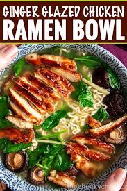 Serve the chicken with the zucchini noodles and sprinkle with more parmesan. Ginger Glazed Chicken Ramen The Chunky Chef