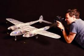 3dprinted P38 Rc Plane 3d Printing Business 3d Printable Models 3d Printing