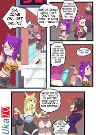 KDA Girls Night (english) (on-going) - League Of Legends Hentai Doujinshi