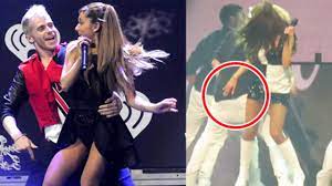 VIDEO) Ariana Grande SPANKS Dancer During Performance | The Honeymoon Tour  - video Dailymotion