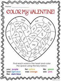 Check spelling or type a new query. A Valentine S Day Activity Color My Valentine Valentines School Valentines Day Coloring Page Kindergarten Valentines