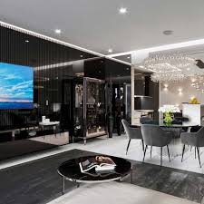 White, off white, or light grey. Black And White Interior Theme For Modern Apartments My Decorative