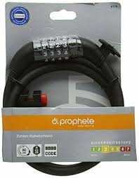 Prophete Fahrradschloss Kabelschloss Zahlenschloss Mit Halter 6178 Gunstig Kaufen Ebay