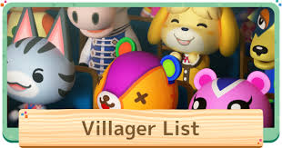 Villagers List All New Characters Birthdays Animal Crossing Acnh Gamewith He is pictured as a funny animal who wears a turtleneck and vest, with.