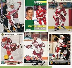 Martin Lapointe ++VERY NICE ++ 12 Card lot With Rookie-Insert + Reg Cards  #1