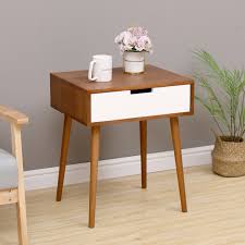Don't worry because we have got the suitable solutions for you. Yofe Small Nightstands Bedside Table With Storage Drawer Fraxinus Manchurian Small End Table Sofa Side End Tables With Storage Drawer Wood Legs Nightstands For Bedroom Wood Brown White R3939 Walmart Com Walmart Com