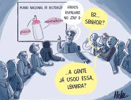Brasil de Fato - Plano Nacional de DistraÃ§Ã£o. Charge de HelÃ´ D'Angelo para  o Brasil de Fato. | Facebook