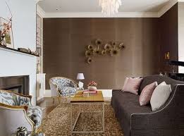 Brown Gray Tones With Soft Accents Of Pink And White Designer Redmond Aldrich Design Eclectic Living Room Design Brown Living Room Tan Living Room