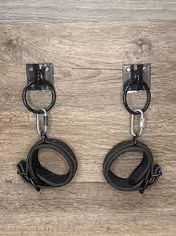 BDSM Wall Plate Ring Mount Attachment Hanging Shackle Bondage Hook Dungeon  Black | eBay