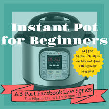 An instant pot is a programmable pressure cooker that can conveniently prepare food in many different ways. Instant Pot For Beginners 3 Part Video Series This Pilgrim Life