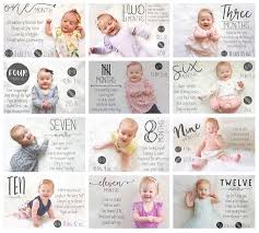 Monthly Baby Photo Ideas To Capture Your Baby S First Year Download The Little Nugget App Baby Milestone Photos Baby Milestones Pictures Baby Month By Month