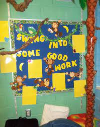 Coordinated accents, bookmarks, and library pockets bring the whole look together. Themes In Your Classroom Jungle Theme Classroom Safari Theme Classroom Classroom Themes