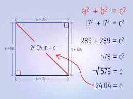 How To Calculate A Diagonal Of A Square Diagonal Calculator Square