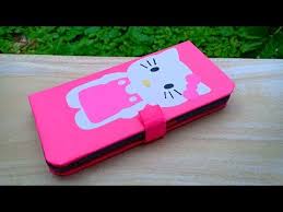 Diy phone case out of cardboard * how to make a phone case at homehi everyone! Diy Hello Kitty Phone Case Cover From Cardboard Cardboard Craft Ideas How To Make Easy Phone Case Youtu Diy Hello Kitty Hello Kitty Phone Case Phone Craft