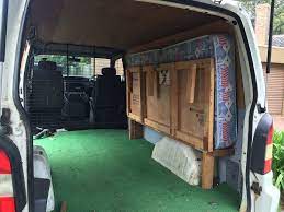 Custom Made Foldable Easy Mount Camper Van Single Bed Frame And Mattress Camper Beds Camper Van Murphy Bed