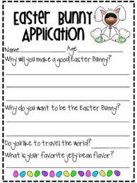 You may have heard that kindergarten is significantly more academic under the new common core state standards — and it's true: Who Wants To Be The Easter Bunny Other Fun Easter Writing Prompts Supplyme