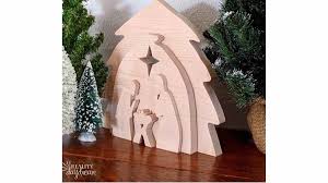 This tree slides together to create a cute centerpiece decoration. Scrollsaw Patterns Christmas Free Woodworking Plan Com