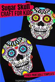 The sugar should have melted down to a liquid form and turned a light brown color. Printable Sugar Skull Coloring Page Sugar Spice And Glitter