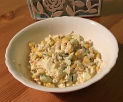Surimi Krabben Stabchen Kinder Salat Rezept Wurst Kase Salat Salat Lebensmittel Essen