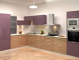 wooden godrej modular kitchens, in