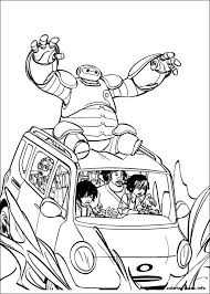 Big Hero 6 Coloring Picture Big Hero Big Hero 6 Coloring Pages