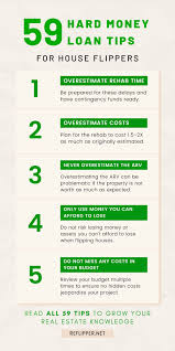 Though in most ordinary cases, a traditional mortgage is likely a more financially stable. 59 Hard Money Loan Tips For House Flippers Hard Money Loans Loan Real Estate Infographic