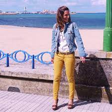 Resultado De Imagen Para Pantalon Amarillo Mostaza Mujer Pantalon Amarillo Mujer Ropa Pantalones Mostaza Mujer