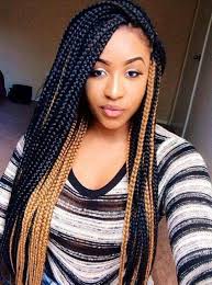 White and black box braids. Box Braids African Hair Box Braids Box Braids African Hair Raleigh Nc La Reine African Hair Braiding