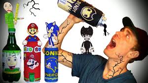 Maybe you would like to learn more about one of these? Do Not Drink Bendy Baldi Mario Sonic Diy Drink Cans Coloring Page Youtube