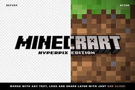 Web site bitfontmaker lets you design, create, and download your own fonts. Minecraft Text Effect Free Download Logo Style Hyperpix