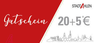 Die krone mit folgte dem 72. Gutschein Aktion 2020 21 Stadt Ahlen