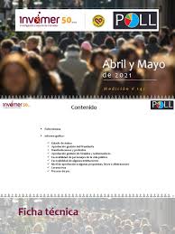 Del 23 de abril al 03 de mayo de 2021 y del 18 al 22 de mayo de 2021. 2021 05 Invamer Poll Cuestionario Colombia