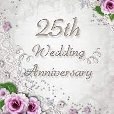 Your 25th wedding anniversary is a great excuse for a party and there will be lots of family and friends that will want to join you. 25th Wedding Anniversary Vintage Style 25th Wedding Anniversary Guest Book 150 Pages To Write Personal Messages Press Kensington 9781976108129 Amazon Com Books