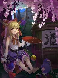 piyodesu suika ibuki touhou project 東方 かわいい 東方プロジェクト かわいい