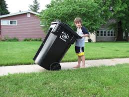 Rubbermaid 1835855 3 gallon plastic home/office bedroom bathroom waste basket trash can or recycling bin, black. Hd Wallpaper Boy Holding Black Trash Bin Near House Waste Trashcan Waste Management Wallpaper Flare