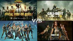 Pubg Vs Free Fire Vs Fortnite Vs Call Of Duty Working Games Fortnite Games