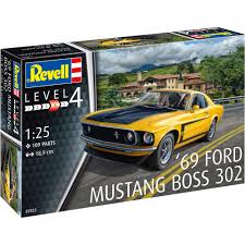 We did not find results for: 69 Ford Mustang Boss 302 Model Kit Level 4 Scale 1 25 From Revell Wwsm