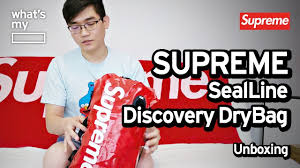 Supreme sealline discovery dry bag 5l green (ss19). What S My Blank Supreme X Sealline Discovery Dry Bag 20l Unboxing Supreme Week 17 Youtube