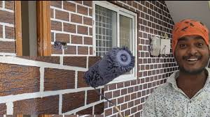 There are infinite examples of bricking patterns. Wall Texture Bricks Designs Wall Painting Ideas Designs Youtube